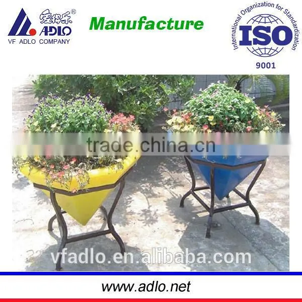 Outdoor garden flower large plastic planters / flower vases