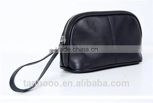 Fashion Black Cosmetic Bag,Travel Cosmetic Bag Large Size 18*10.5 cm