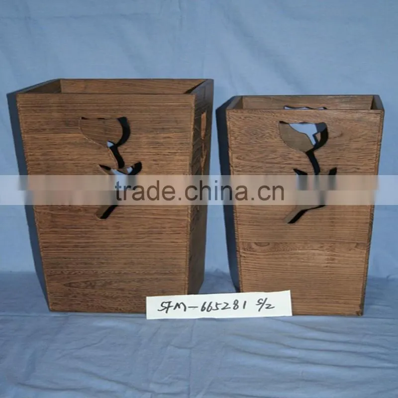 Flower box wood planter boxes/Wood planter/Wooden tray