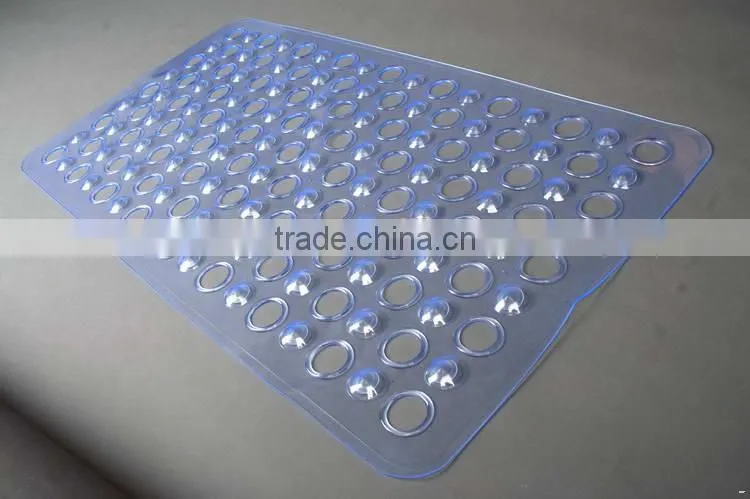 Good quality interlocking cheap pvc antislip bath mat