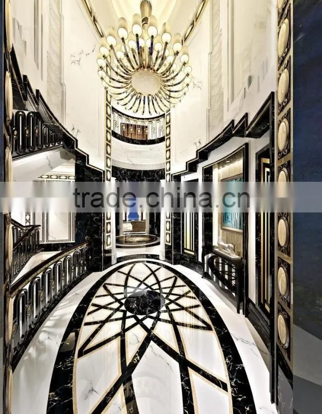 Classic Royal Italian Style 3d Rendering Design for Commercial Reception Hall BF12-03314k