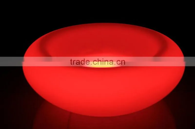 fashionable new style garden decoration led flower pot