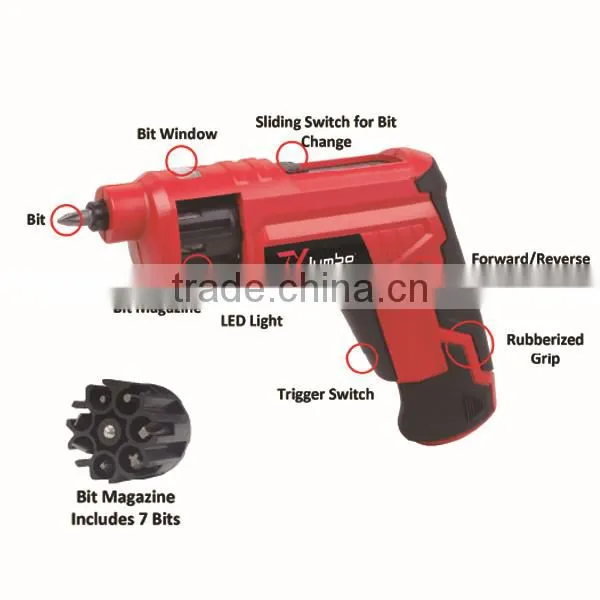 Chargeable Multi Bits T6 Torx Screwdriver