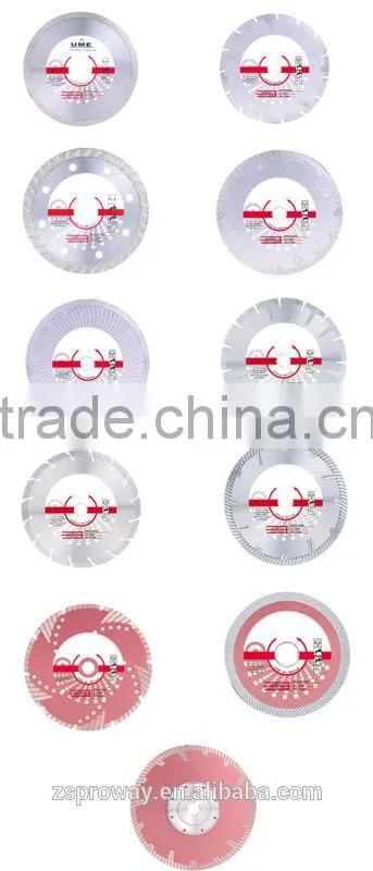 Diamond Protective Dry Saw Blades with 4"-9"