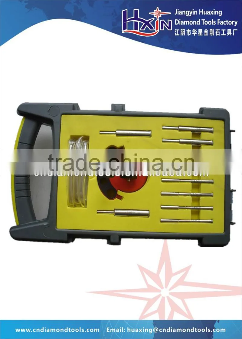 Good quality Electroplated Diamond core drill bits with stainless steel drill guide