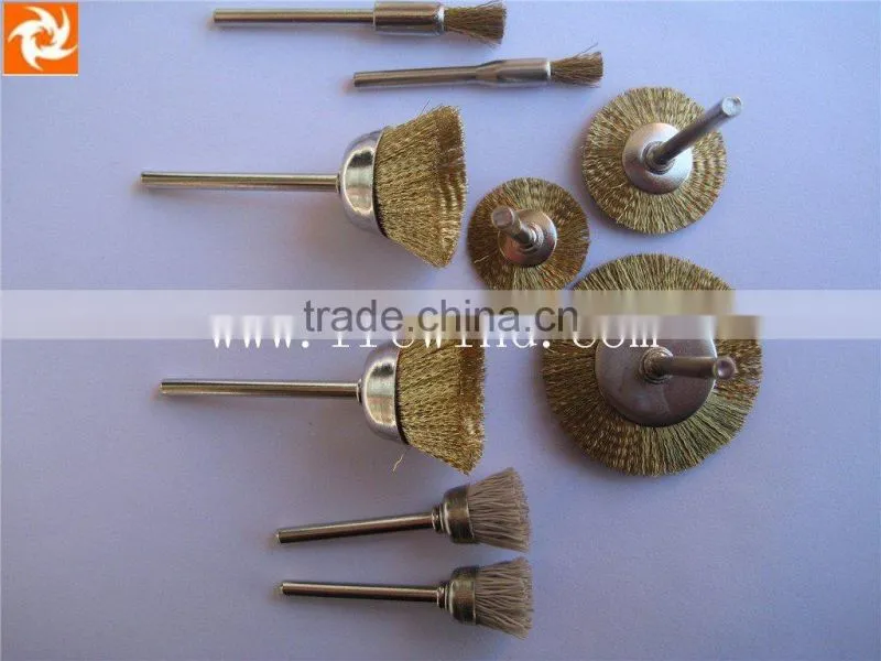 precision miniature wire cup brusehes