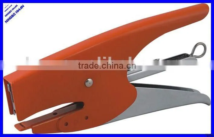Professional no.64 14 sheets office handheld metal plier stapler