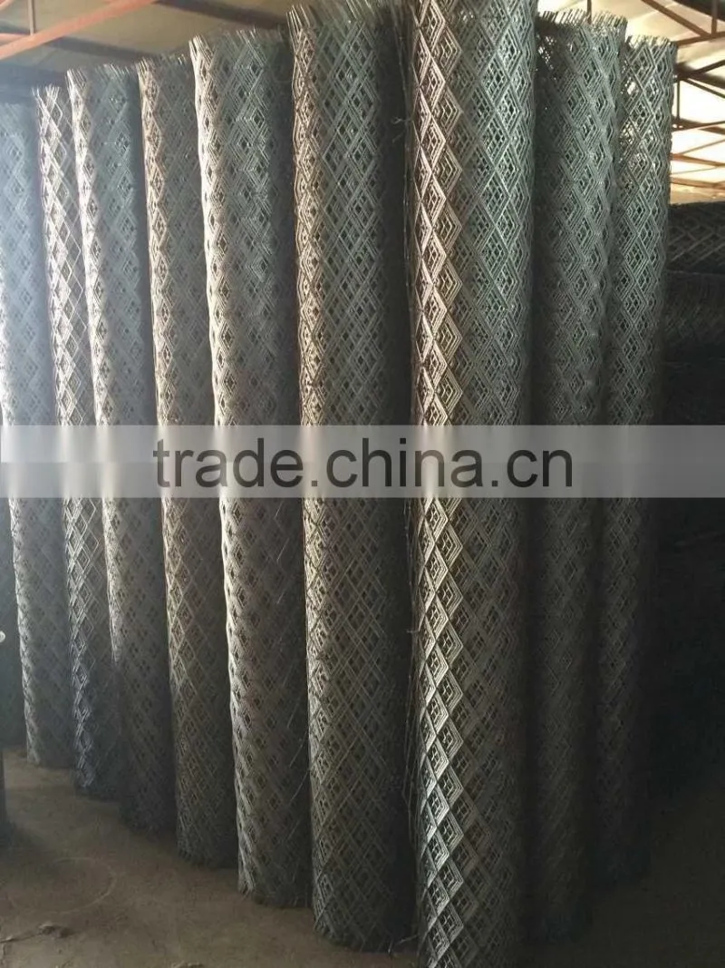Low Carbon Steel Expanded Wire Mesh Can Customize