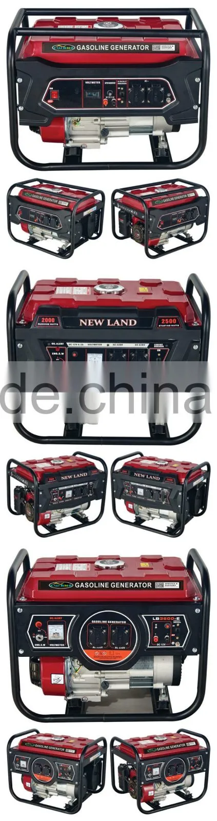 GX160 GX200 2KW/2.5KW/3KW honda generator list
