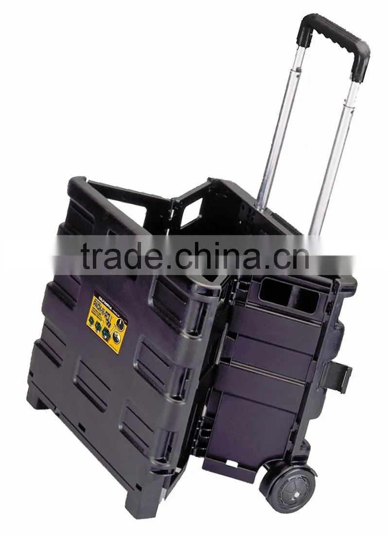 Pack and Roll Lightweight Folding Shopping and Utility Cart