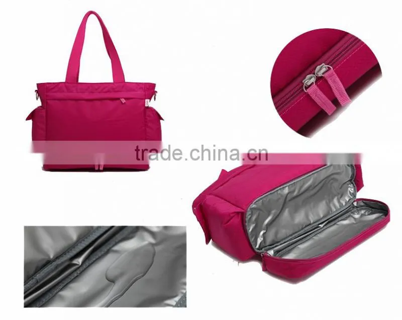 Customize colors baby nappy changing bag 2015