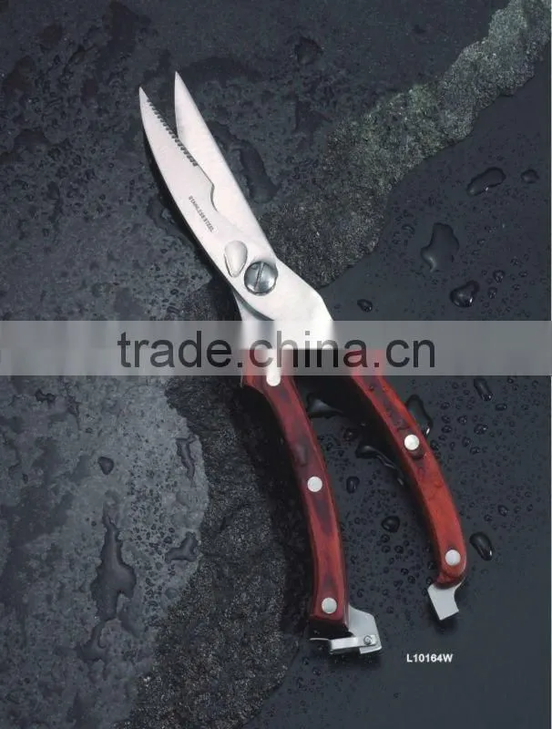POM handle poultry scissors