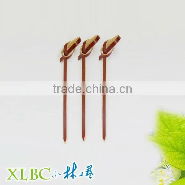 Red Bamboo ring knot picks with high quality