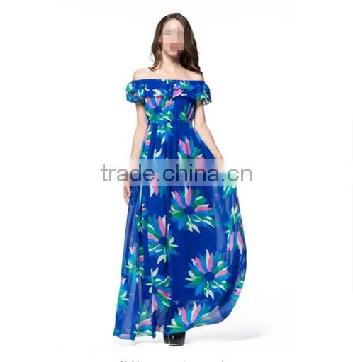new Womens casual Infinity variable chiffon Long Maxi Dress