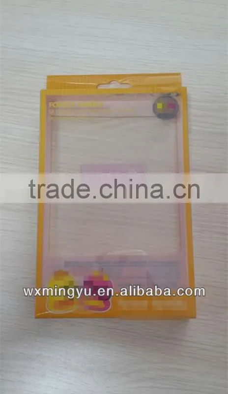 PVC box for packaging, plastic box, transparent plastic box