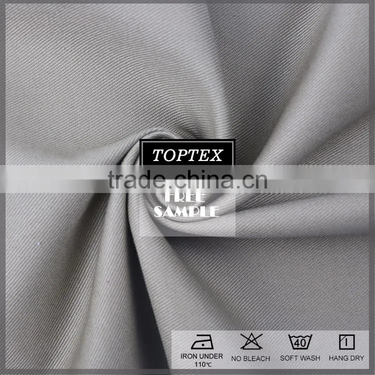 100% cotton khaki twill fabric