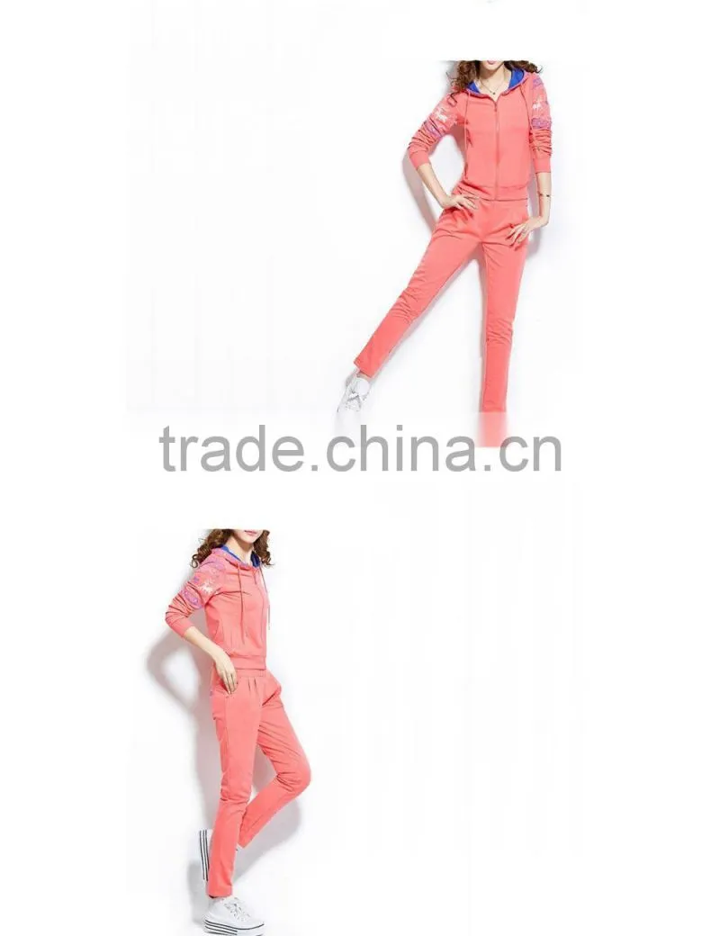Gorgeous fashion pink superior custom womens casual suit slim wholesale