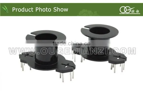 RM12 vertical bobbin pin6+6 220v 24v silicon steel sheet of transformer bobbin