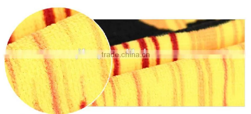 Colorful reactive print cotton bath/beach towel with high water absorption
