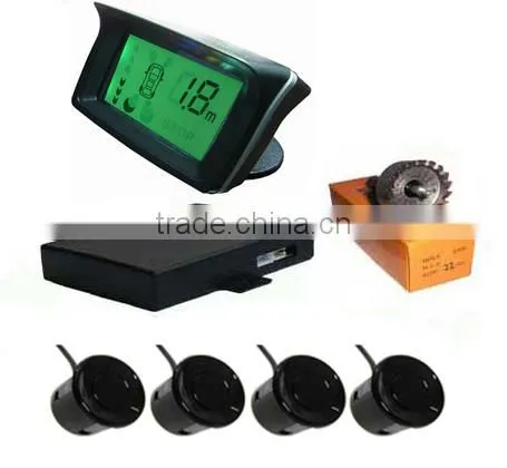 2015 Cheapest Colorful LCD Car Parking Sensors LCD Display Monitor Car Parking Sensor System