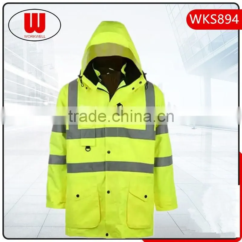Hi Vis security protective motorcycle jackets