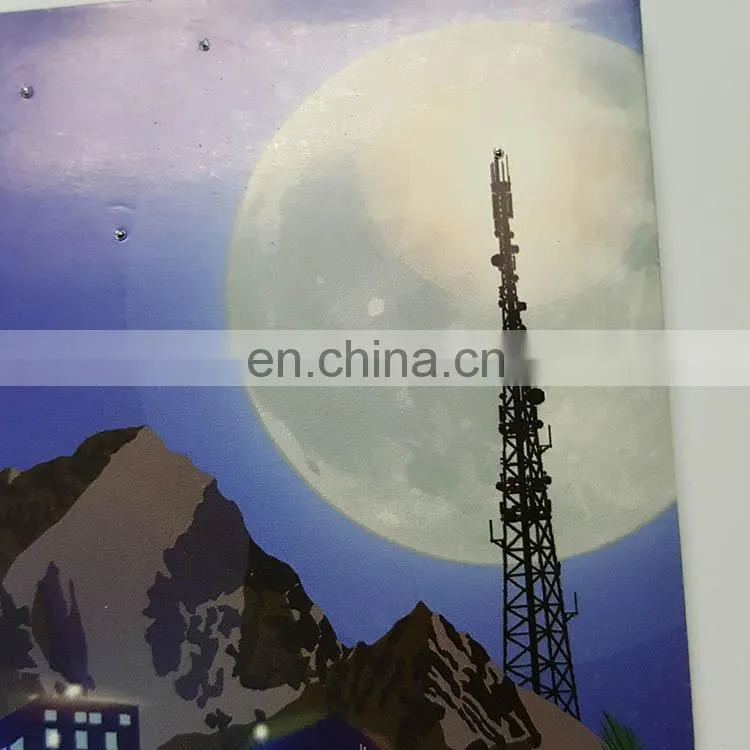 24*18.4*1cm led light up handmade custom greeting cards for gift