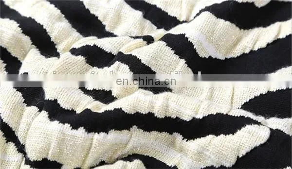 hot sale sexy strip pullover round-collar women long sweater