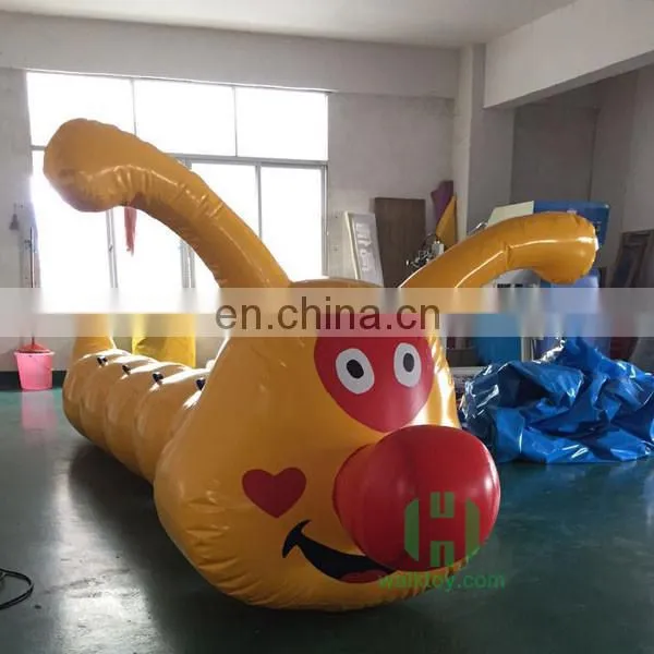 Cheap price!! inflatable athletics game products for kid, inflatable Caterpillar sports game equipment ,outdoor athletics game ,