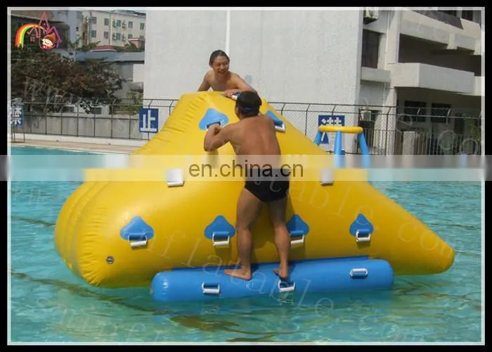 Best quality inflatable water park games,inflatable water trampoline,inflatable water jumping blob floating games