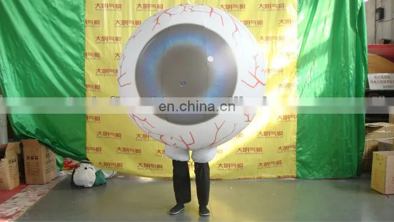 New brand movable inflatable eyeballs for advertisement