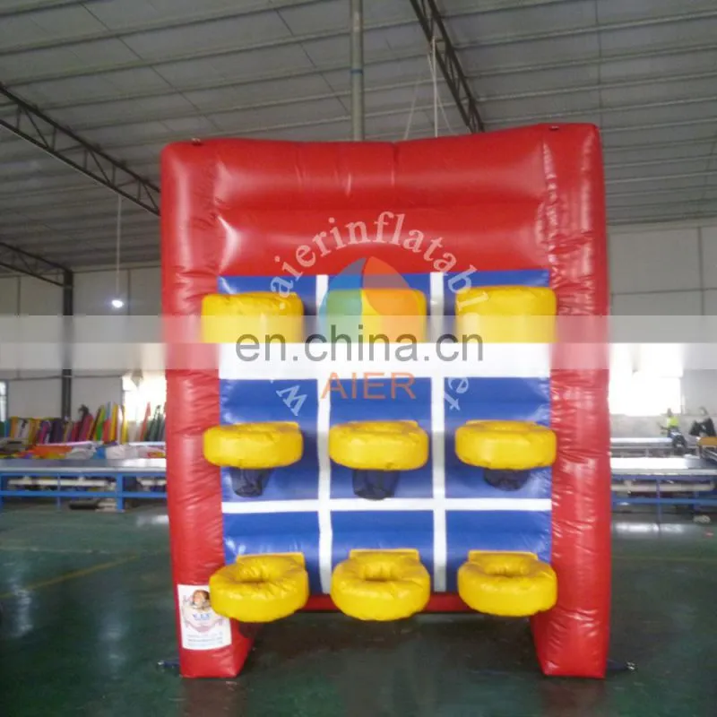 high quality inflatable games / outdoor inflatable basketball shooting game