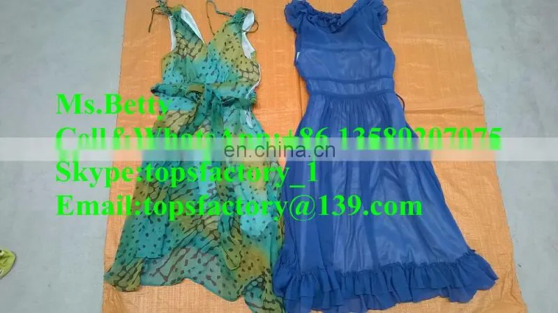 Cream fashion second hand clothes and shoes