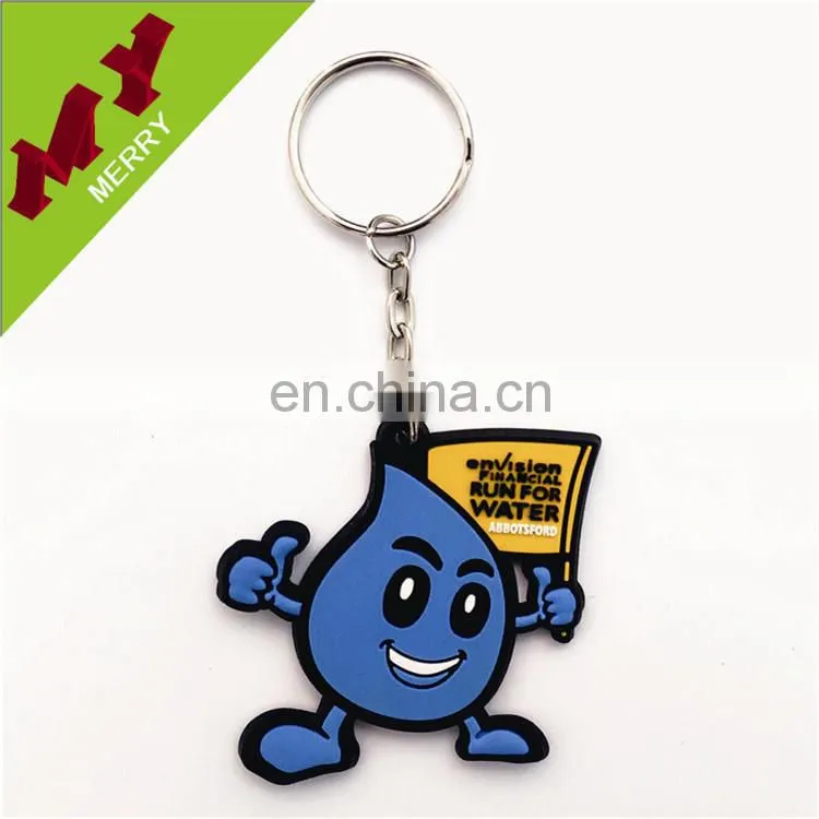 Promotional gifts good price custom Soft pvc keychain