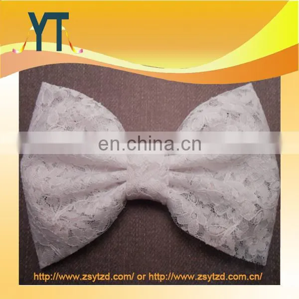 fashion korean designs fabric bow,2014 latest hot hair bow for adults
