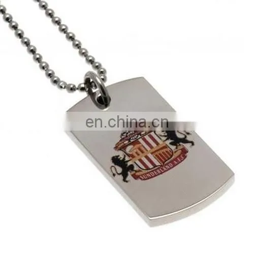 Stainless steel identification personalized dog tags