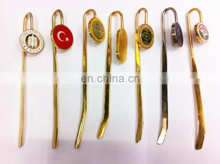 Student award gifts metal bookmarks for books promotional gift