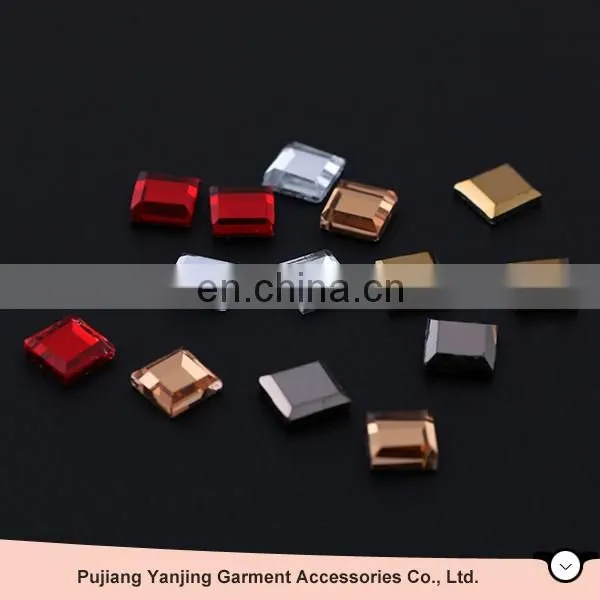 Professional Factory Cheap Wholesale simple design loose gemstone beads hotfix rhinestone for jewelry for promotion