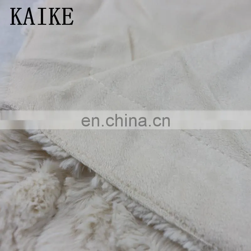Warm super soft custom print muslin fleece baby velvet blanket 100% polyester