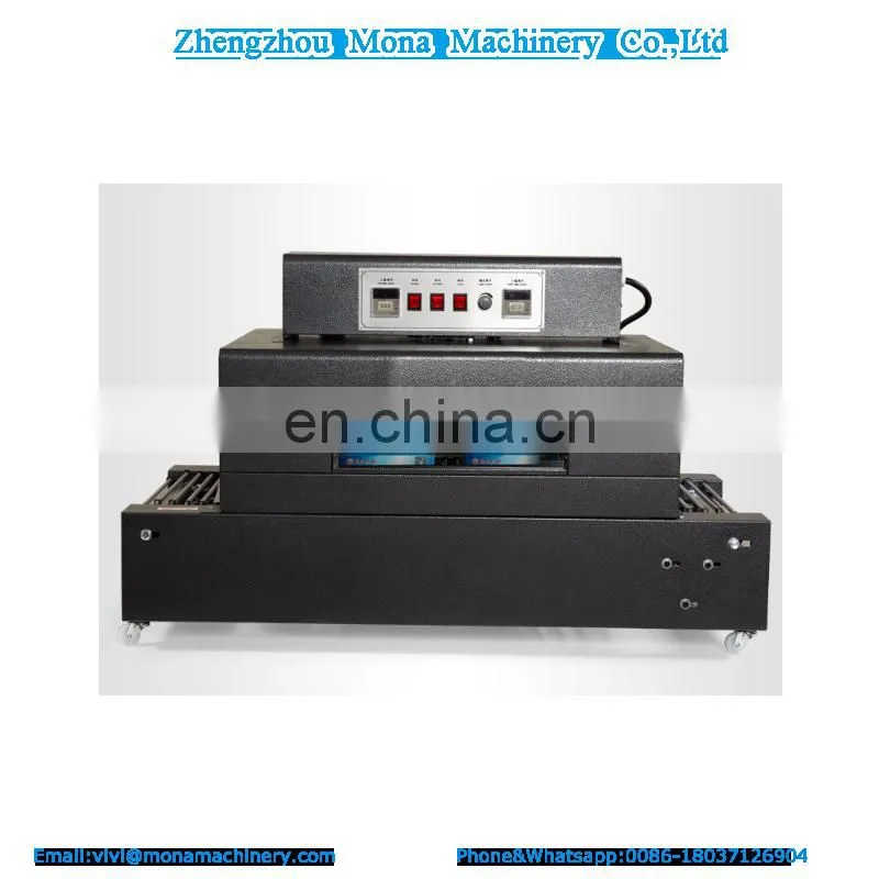 Auto automatic 400 heat shrinking packaging machine _hot shrink film packing machine
