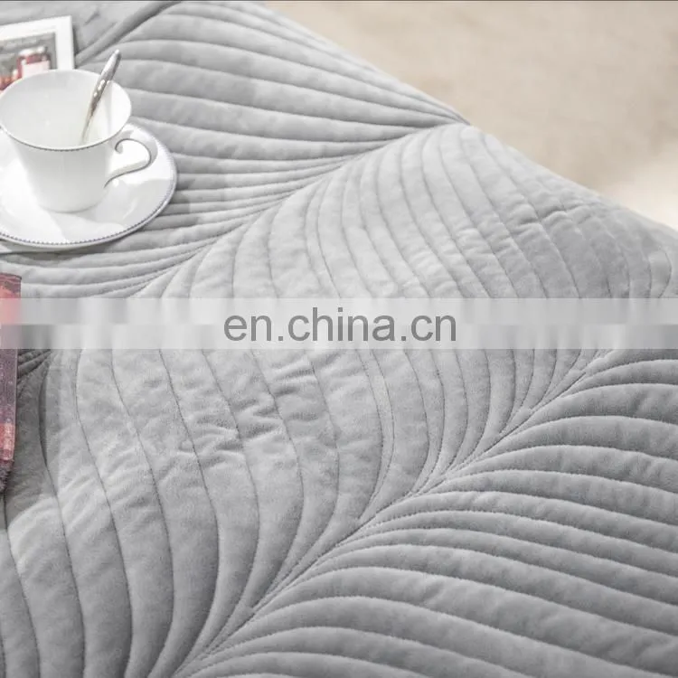 Solid grey king size lightweight washed quilt set coverlet /comforter bedding bed sheets sets