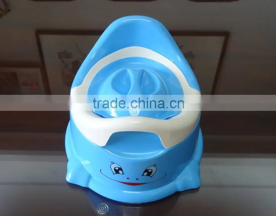 Hot selling new design plastic baby potty