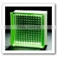frosted glass block
