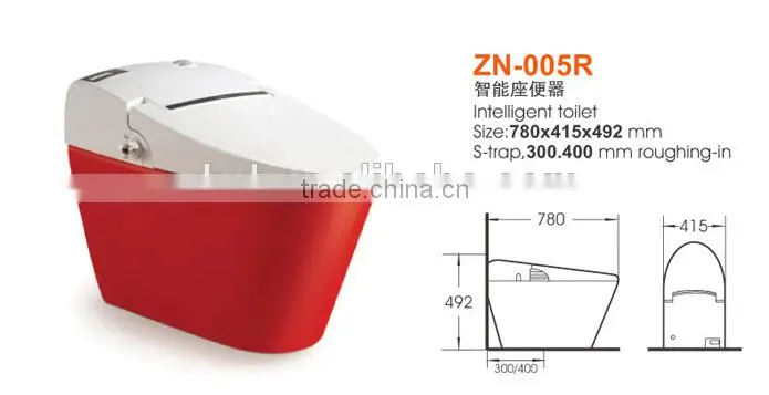 sanitary ware ceramic intelligent wc toilet