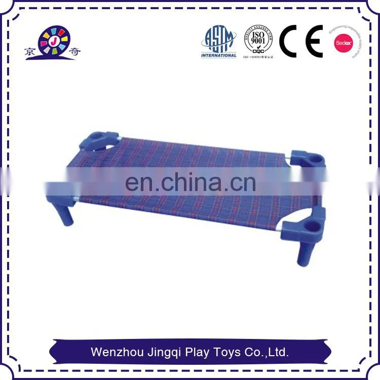 Kids Beds Manufacturer Top Cloth Kids Kindergarten Sprogs Stackable Daycare Cot Standard