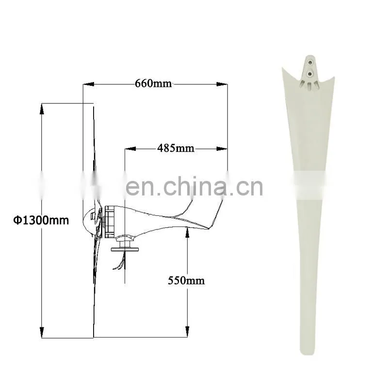 12v 48v 240v 1000w 5000w 10kw Wind Turbine Generator Efficient Wind Turbines Horizontal Home 3000w Windmill Energy Turbines