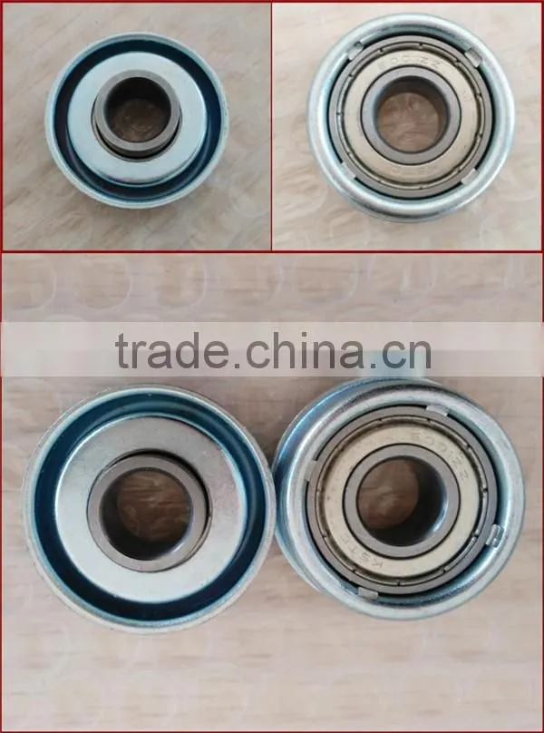 Zinc plated roller end caps for Gravity conveyor rollers