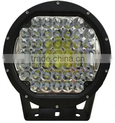 9inch 320w round led driving light waterproof 4D lens offroad headlight 4X4 led work light for SUV ATV