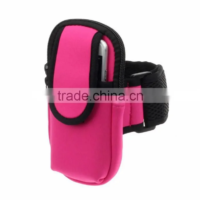 High quality neoprene mobile phone case cell phone pouch factory customize made
