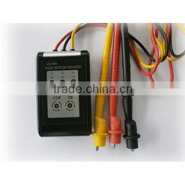 Three Phase Rotation Indicator from 200-480VAC
