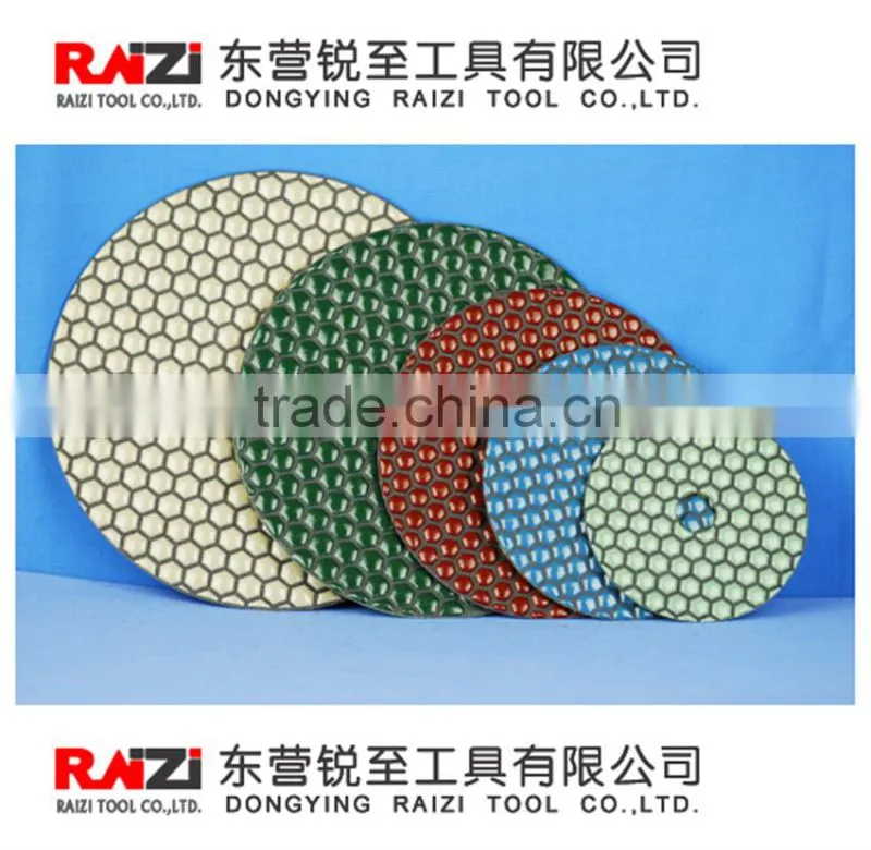 Premium 7-step dry polishing pad